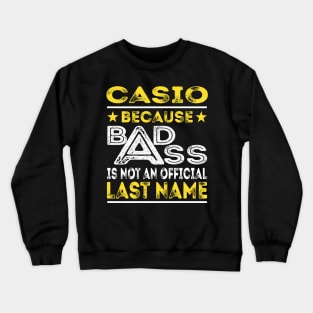 CASIO Crewneck Sweatshirt